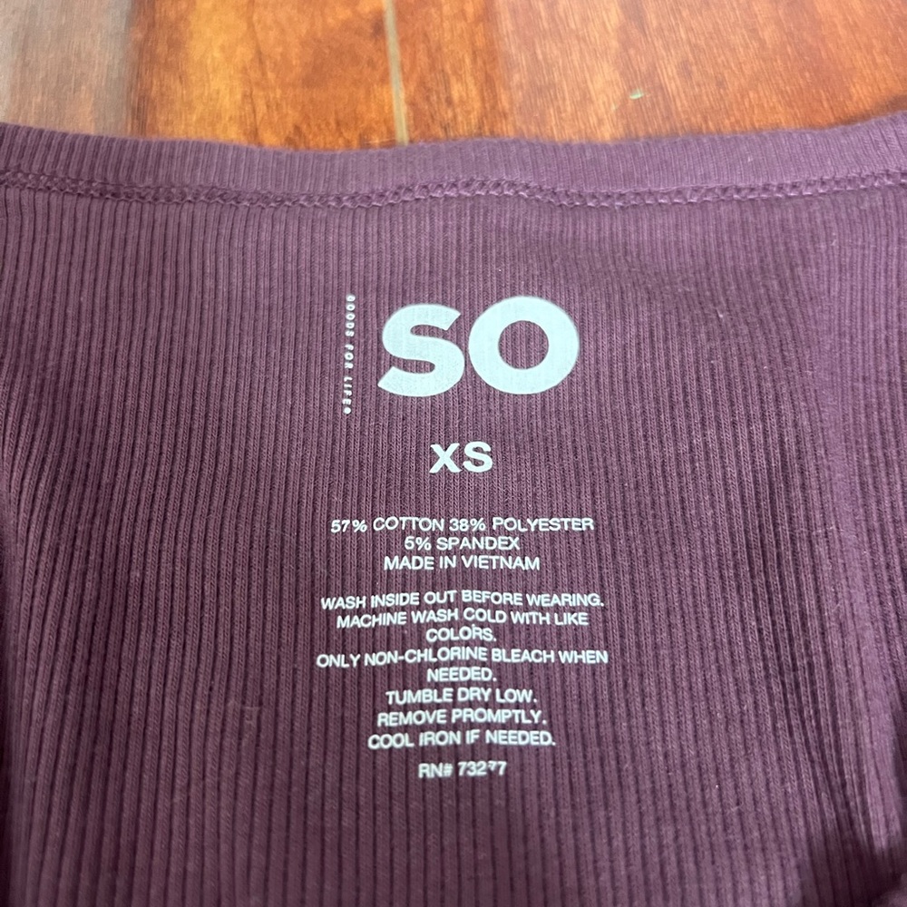 Purple tank top